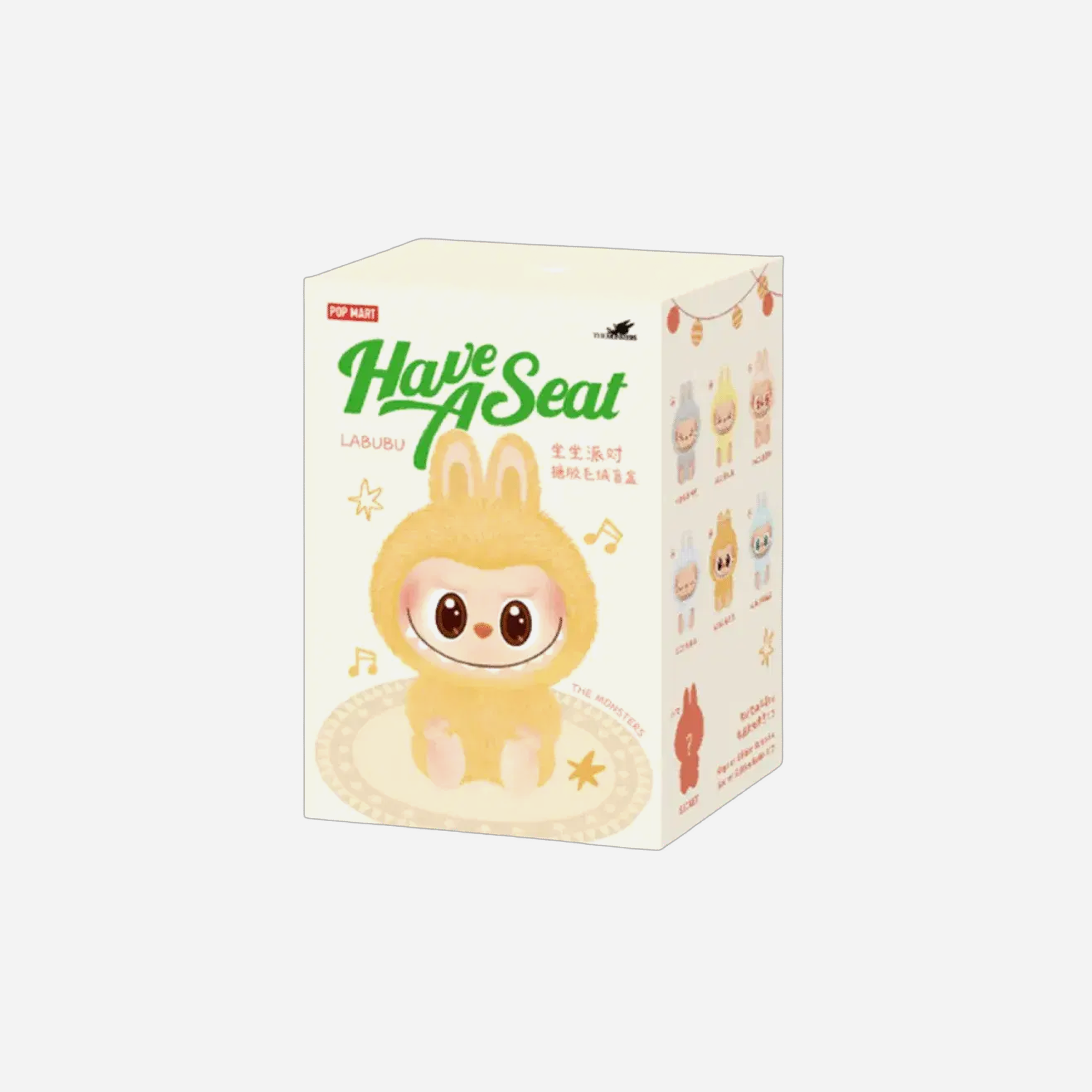 Labubu The Monsters Have a Seat Vinyl Plush Sealed Case (Blind Box)