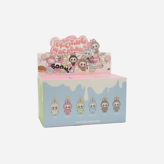 Labubu The Monsters Tasty Macarons Vinyl Face Sealed Case (6 Blind Boxes)