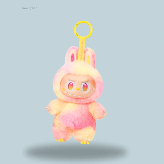 Labubu The Monsters Big Into Energy Series Loyalty (Pink & Yellow) Vinyl Plush Pendant